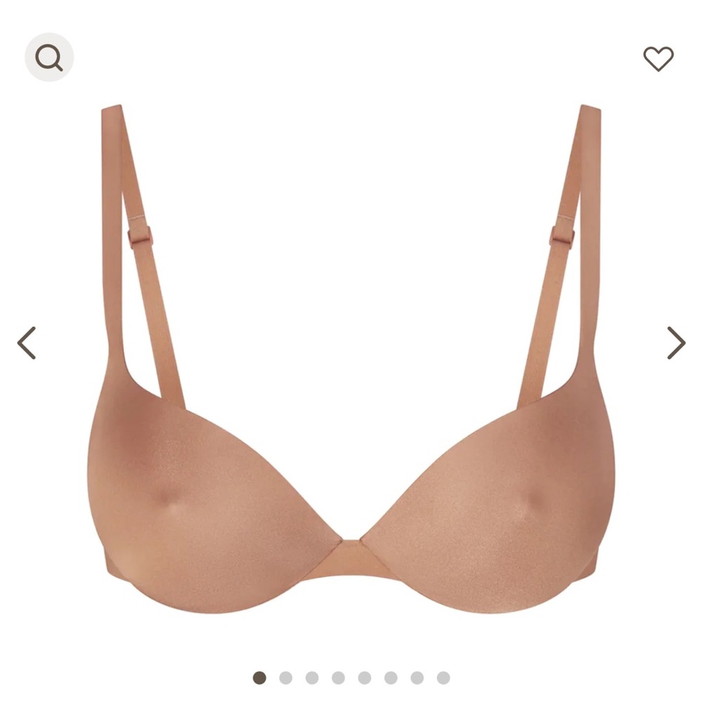 SKIMS NIPPLE BRA 32F (32DDD) Sienna